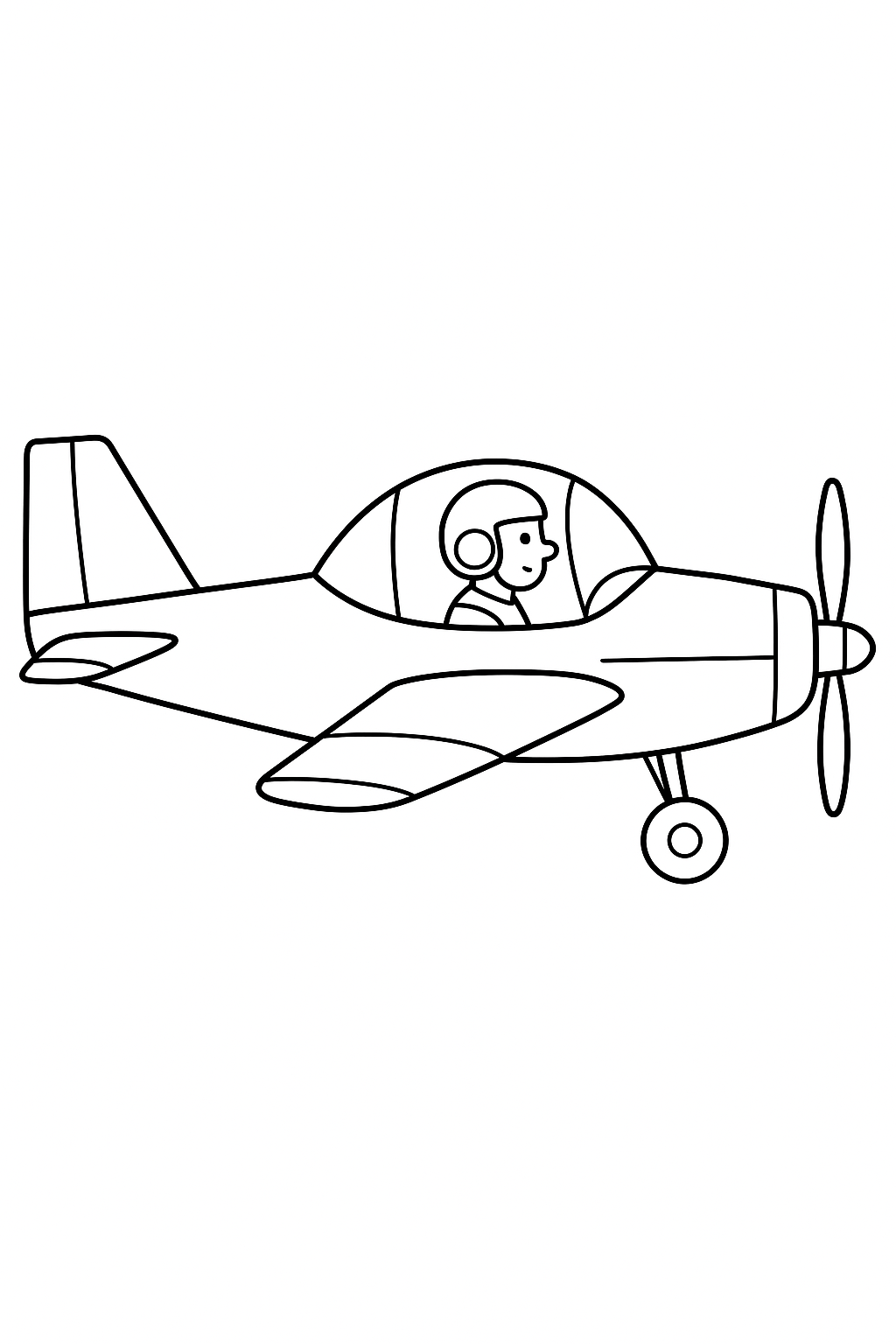 Desenho de Avioes para colorir e imprimir: número 11