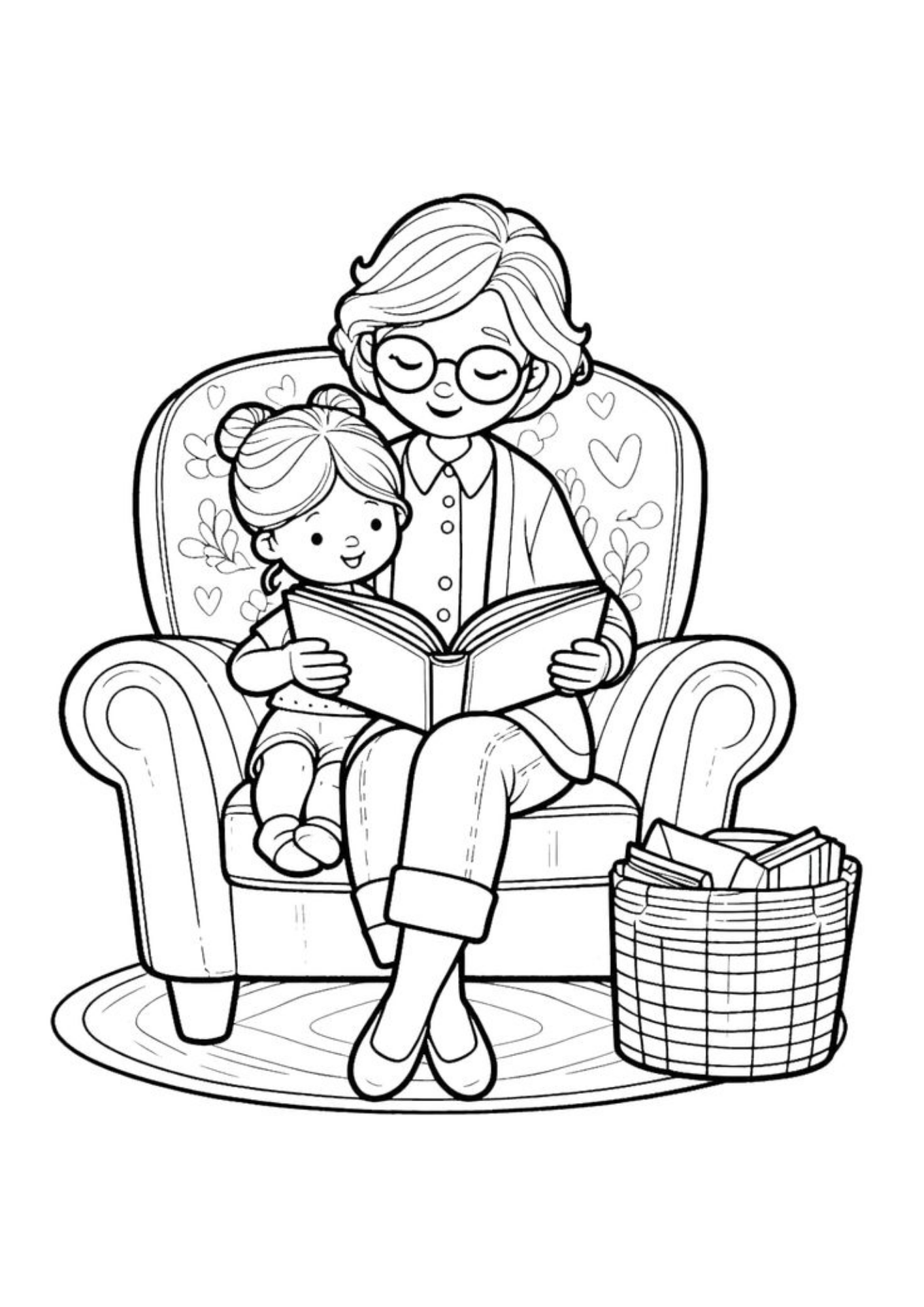 Desenho de Avos para colorir e imprimir: número 13