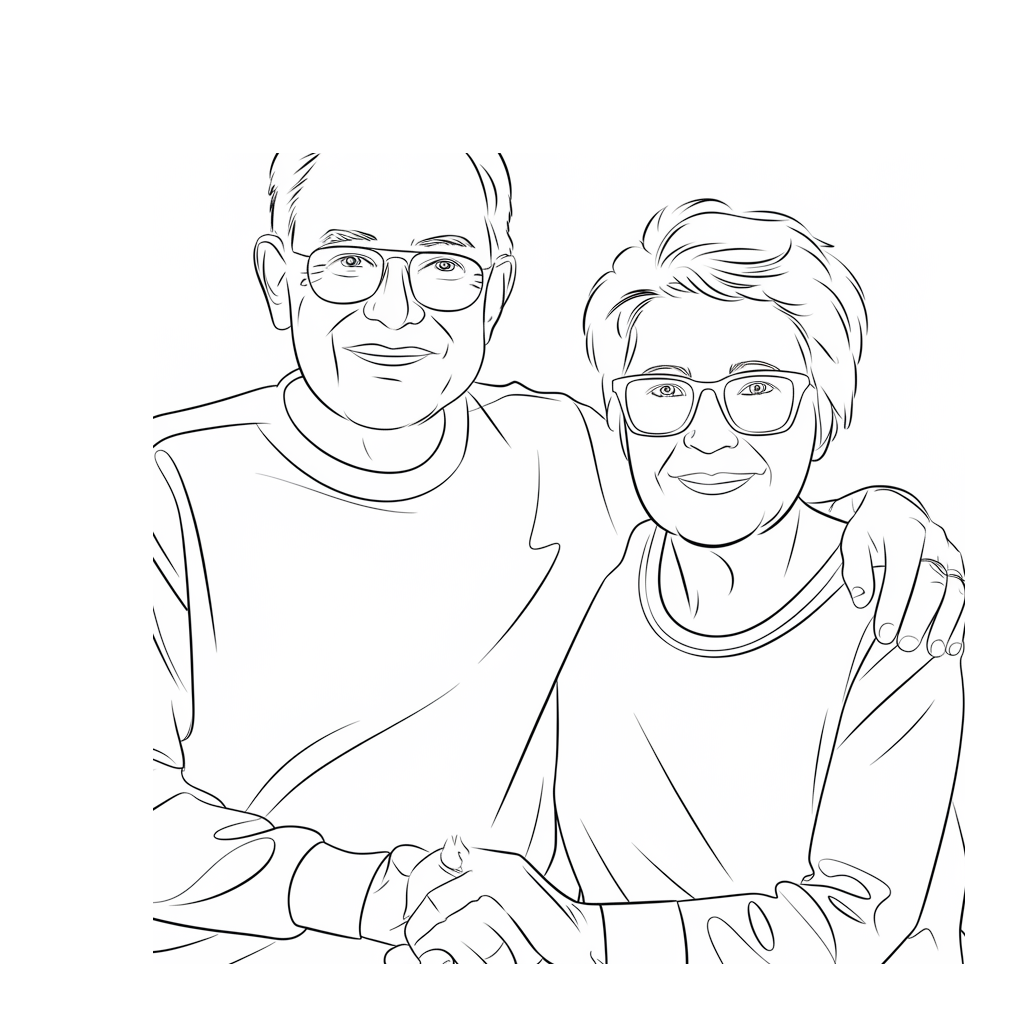 Desenho de Avos para colorir e imprimir: número 19