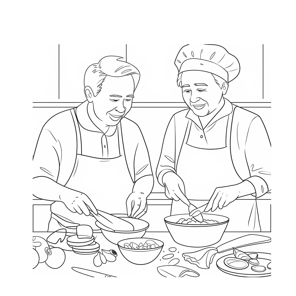 Desenho de Avos para colorir e imprimir: número 22