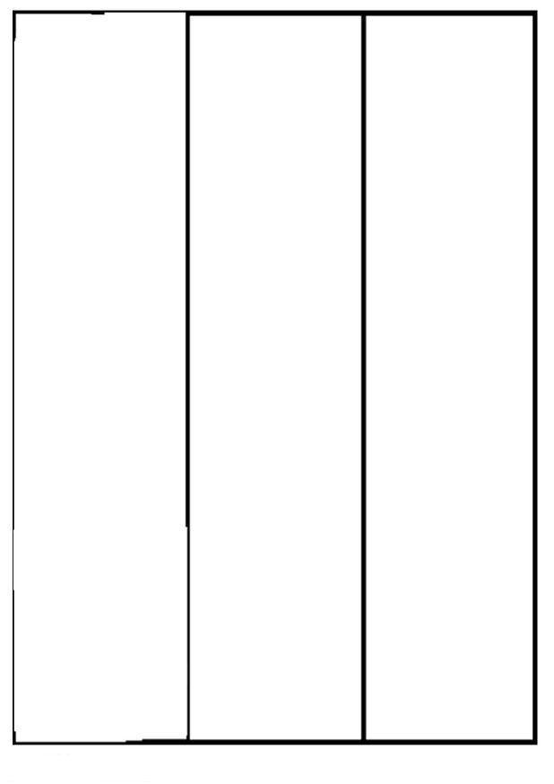 Desenho de Bandeiras para colorir e imprimir: número 3