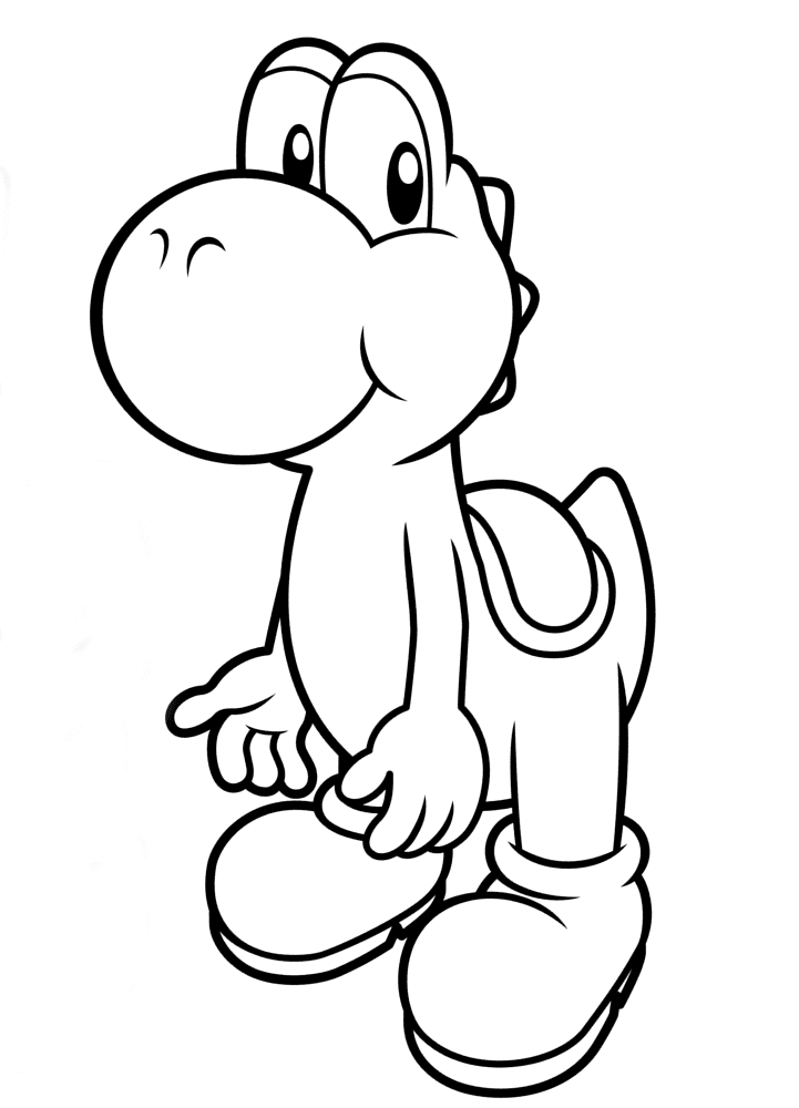 Desenho de Bebês Dinossauros para colorir e imprimir: número 24