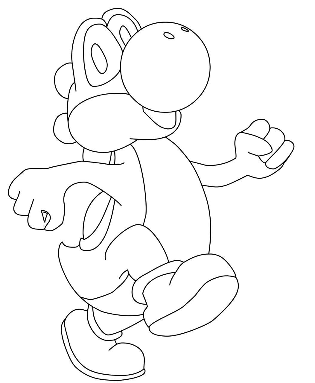 Desenho de Bebês Dinossauros para colorir e imprimir: número 33