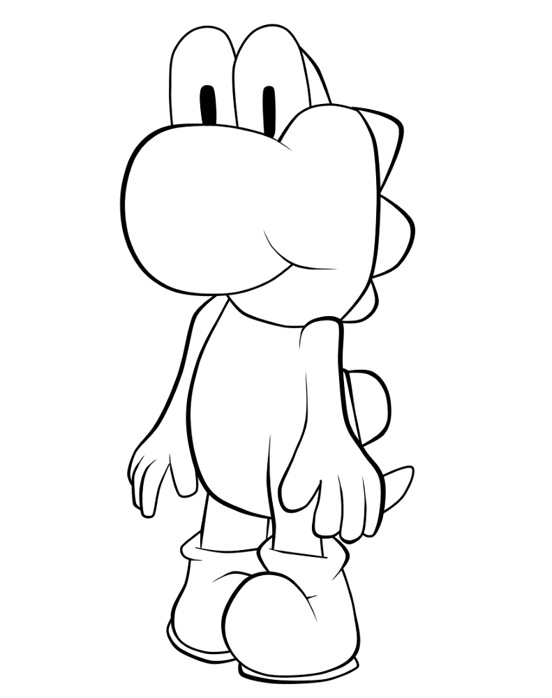 Desenho de Bebês Dinossauros para colorir