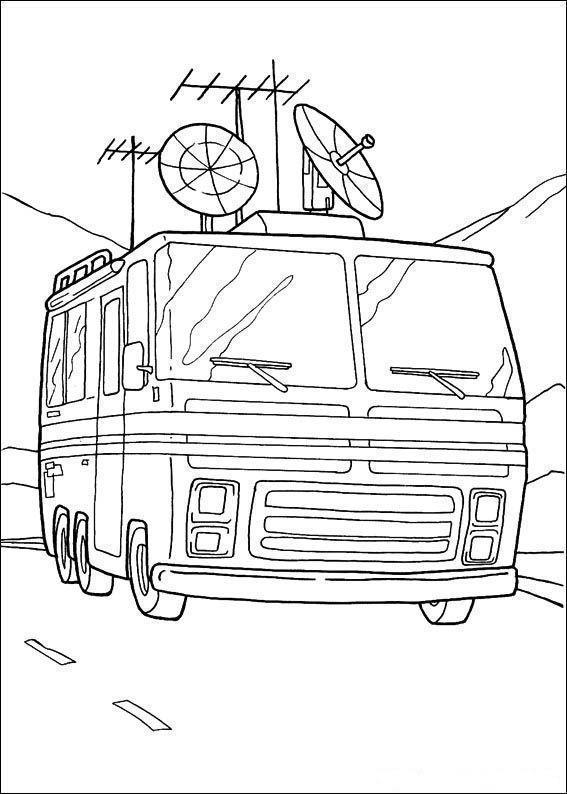 Desenho de Ben 10 para colorir e imprimir: número 7