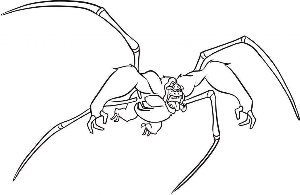 Desenho de Ben 10 para colorir e imprimir: número 16