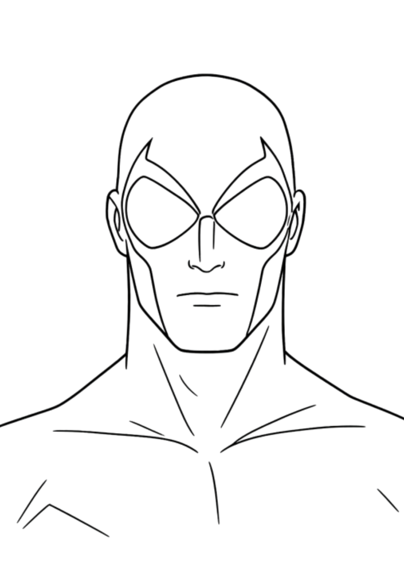 Desenho de Besouro Azul para colorir e imprimir: número 12