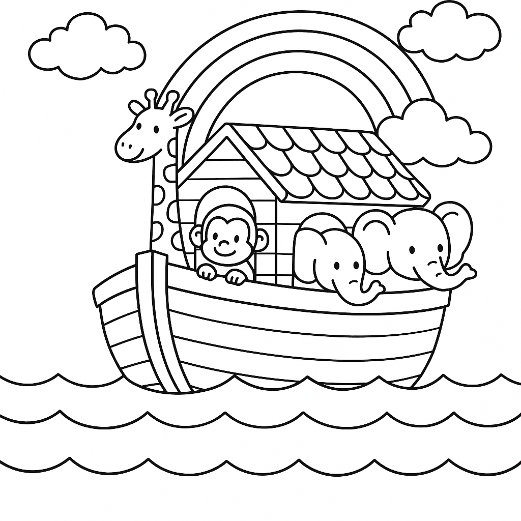 Desenho de Biblicos para colorir e imprimir: número 1