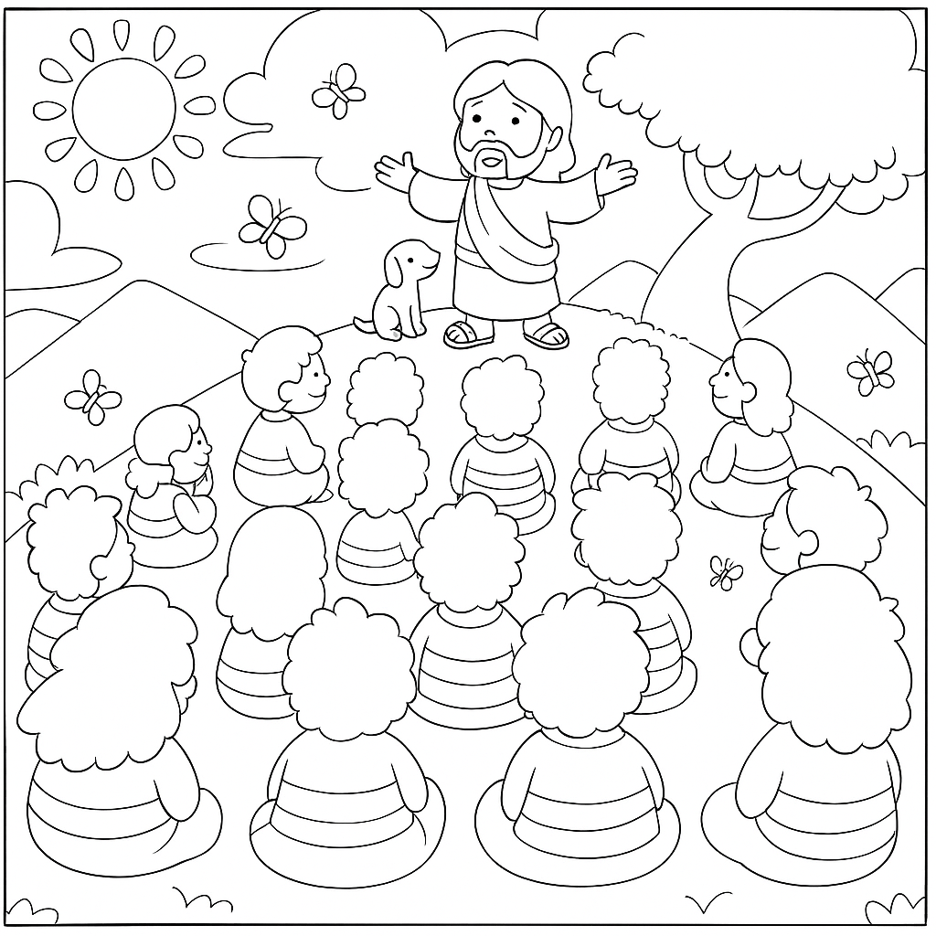 Desenho de Biblicos para colorir e imprimir: número 12