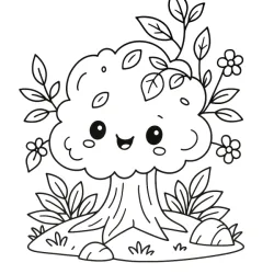 Desenho de Bicicleta para colorir e imprimir: número 1