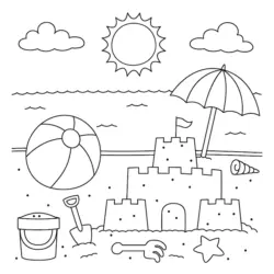Desenho de Bicicleta para colorir e imprimir: número 12