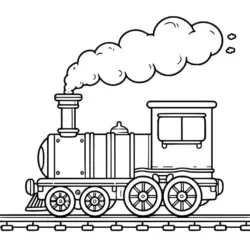 Desenho de Bob o Trem para colorir e imprimir: número 21