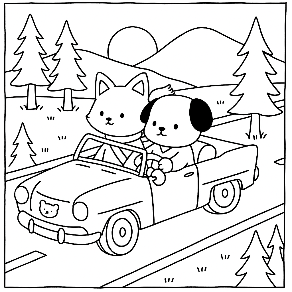 Desenho de Bobbie Goods para colorir e imprimir: número 3