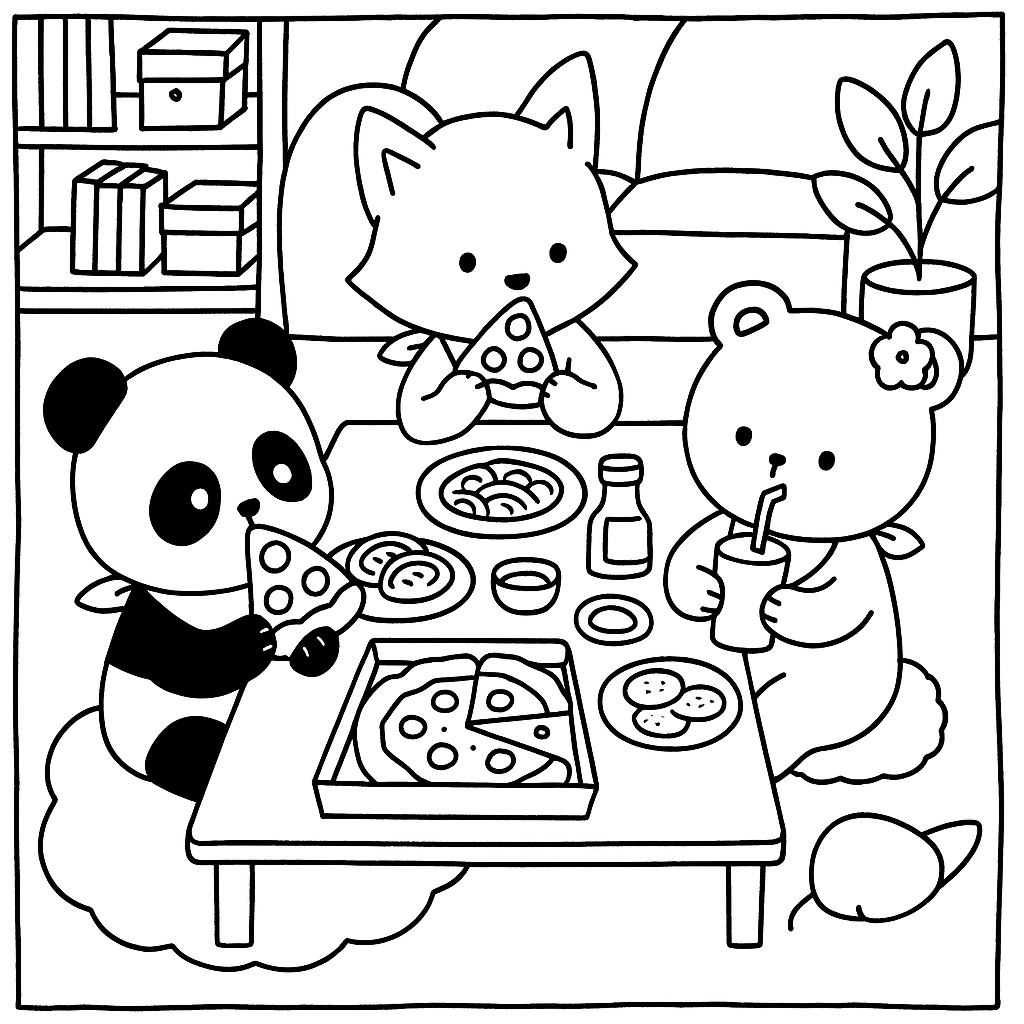 Desenho de Bobbie Goods para colorir e imprimir: número 8