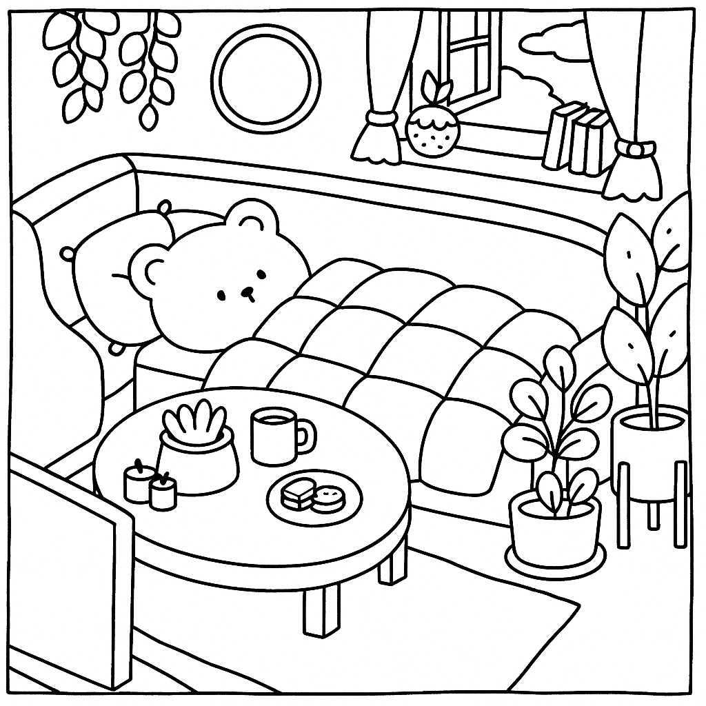 Desenho de Bobbie Goods para colorir e imprimir: número 10