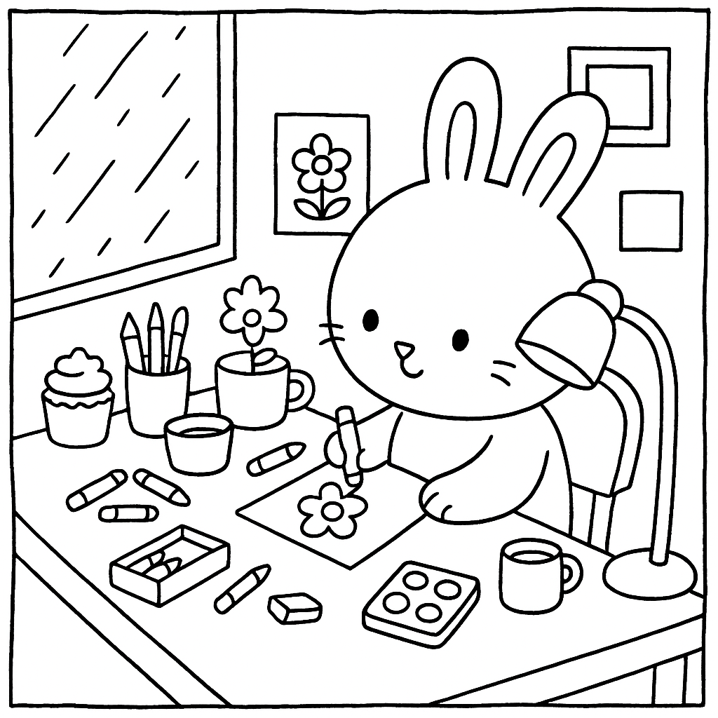 Desenho de Bobbie Goods para colorir e imprimir: número 15