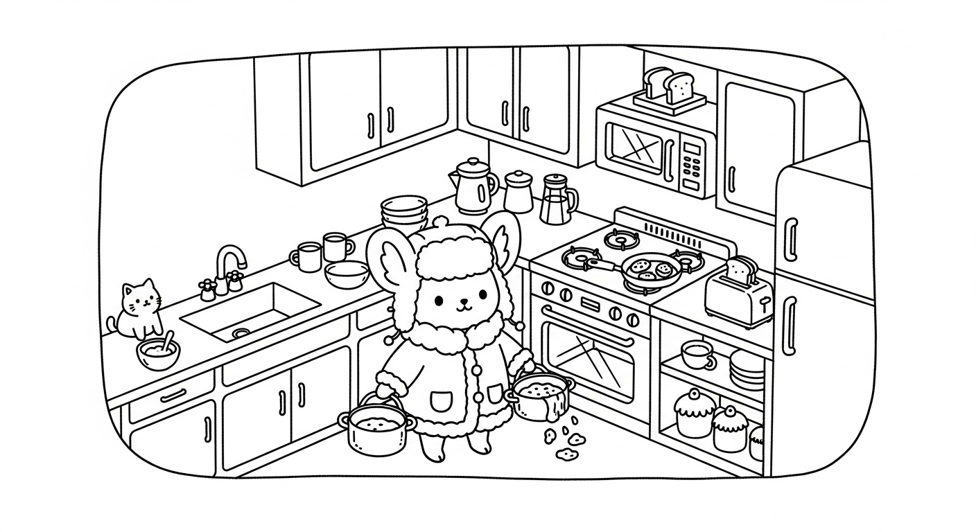 Desenho de Bobbie Goods para colorir e imprimir: número 22