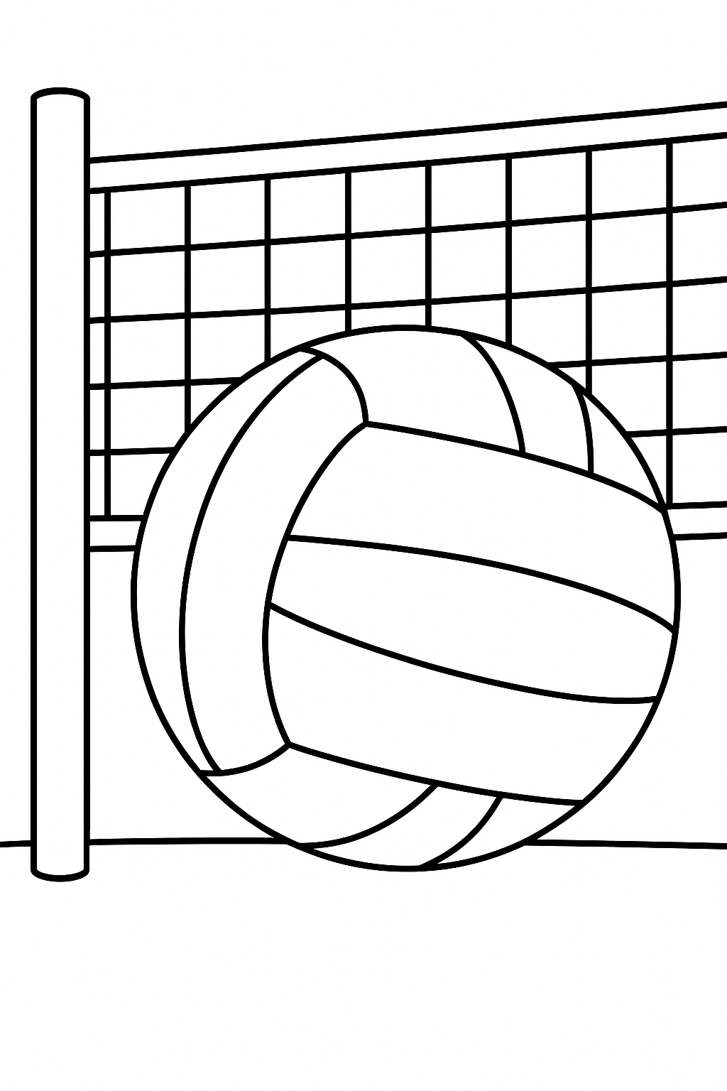 Desenho de Bolas para colorir e imprimir: número 9