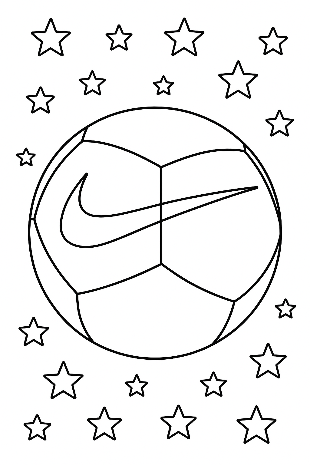 Desenho de Bolas para colorir e imprimir: número 18