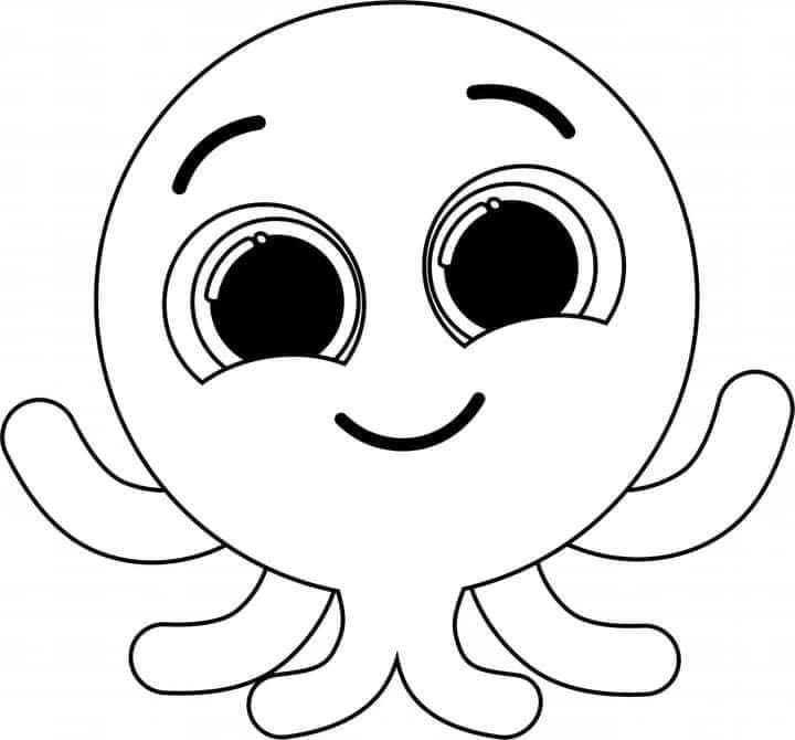 Desenho de Bolofofos para colorir e imprimir: número 10
