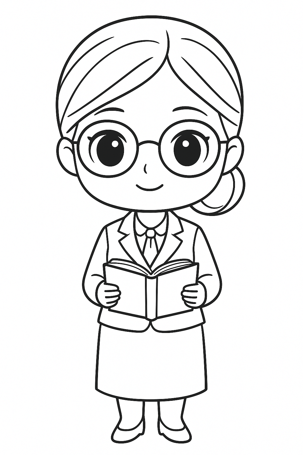 Desenho de Bonecas para colorir e imprimir: número 11