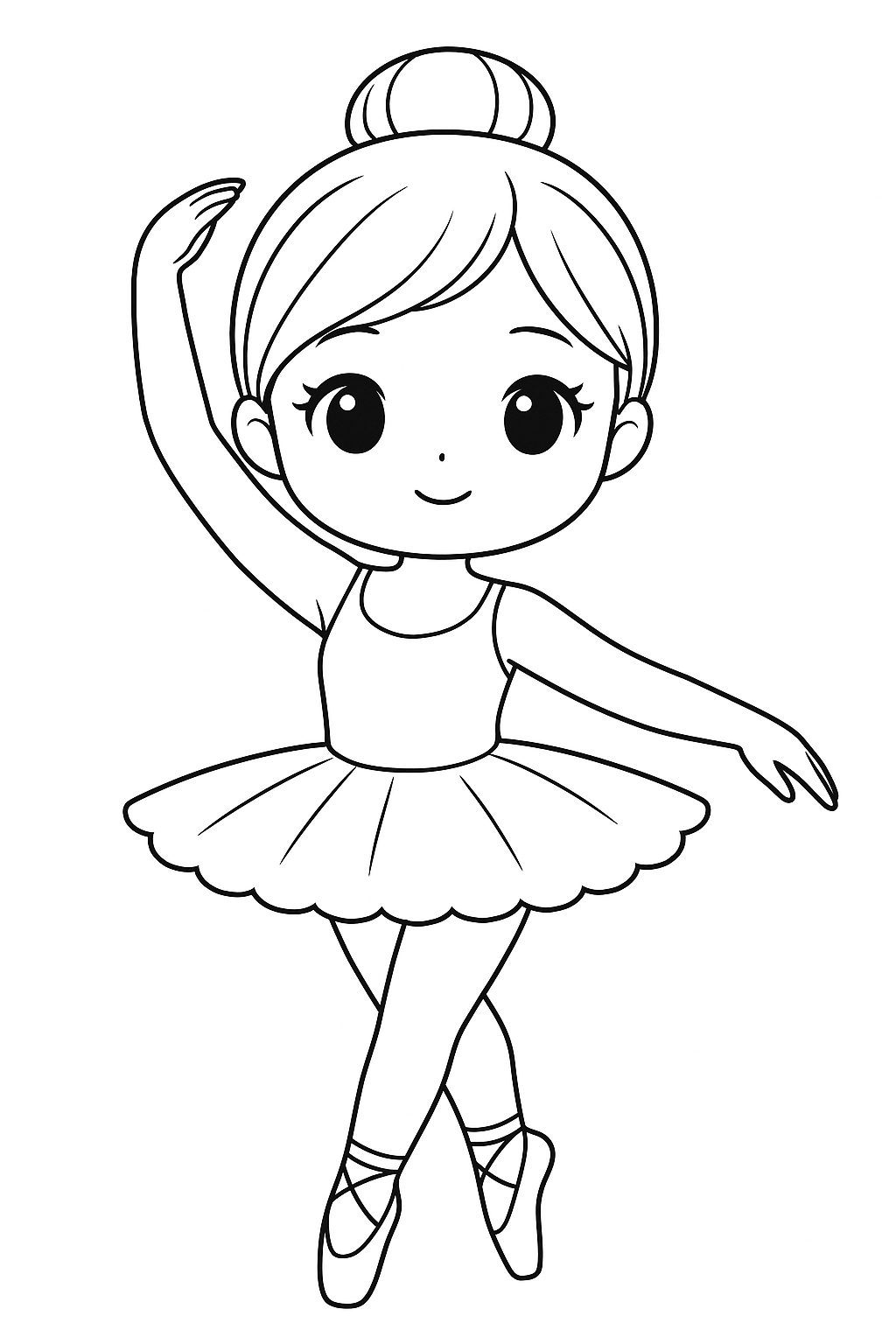 Desenho de Bonecas para colorir e imprimir: número 18