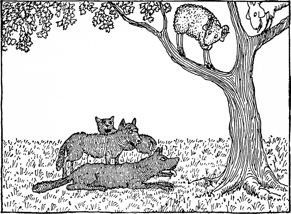 Desenho de Cabras para colorir