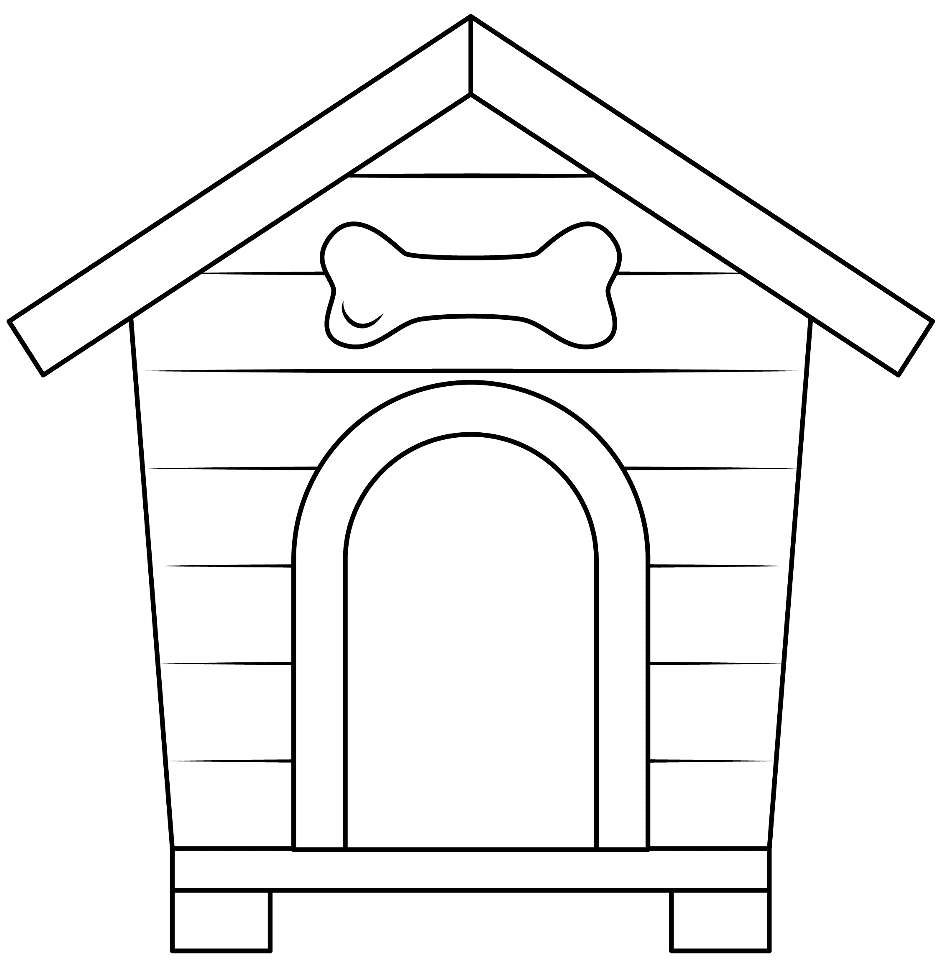 Desenho de Cachorros para colorir