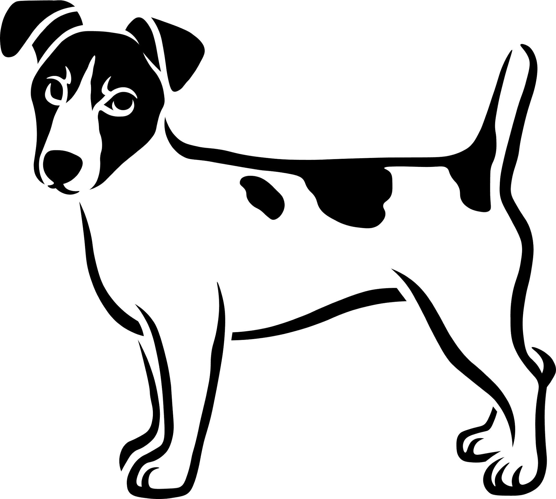Desenho de Cachorros para colorir