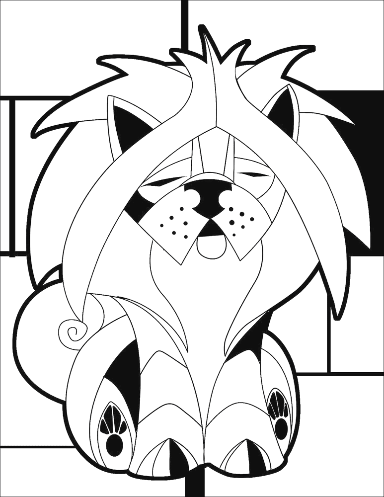 Desenho de Cachorros para colorir