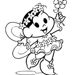 Desenho de Carnaval para colorir e imprimir: número 22