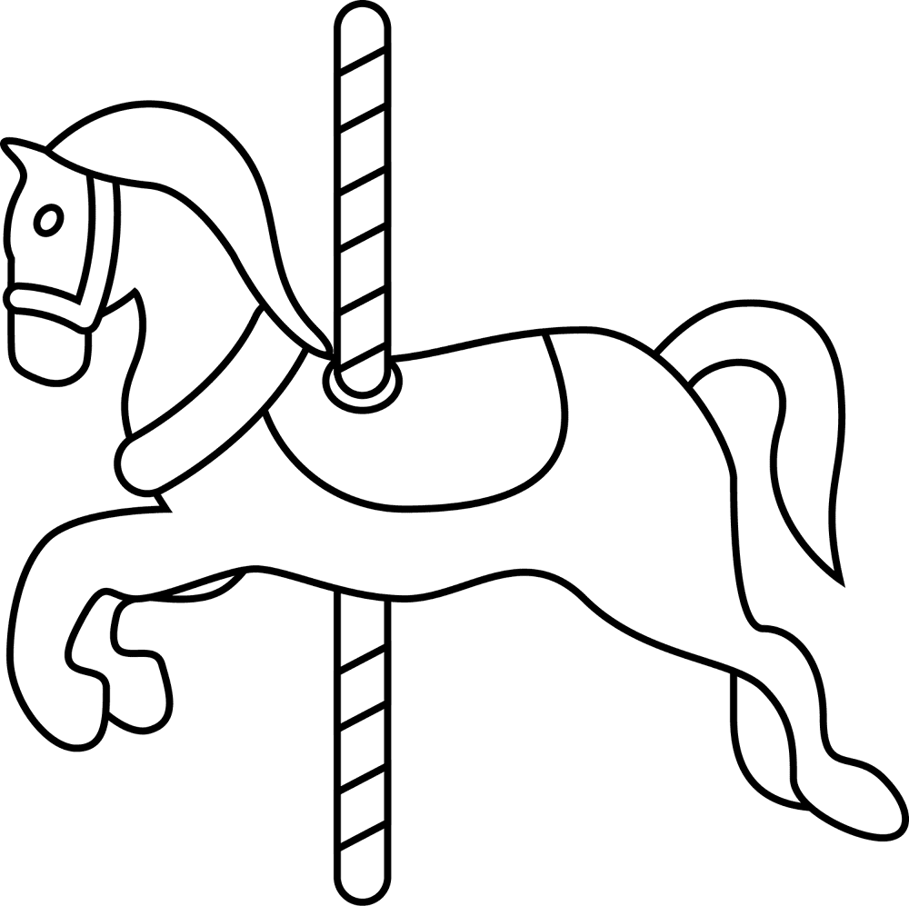 Desenho de Carnaval para colorir e imprimir: número 43