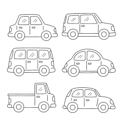 Desenho de Carros para colorir e imprimir: número 14