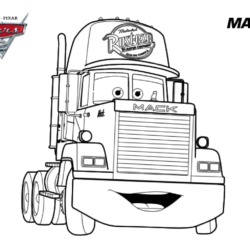 Desenho de Carros para colorir e imprimir: número 24