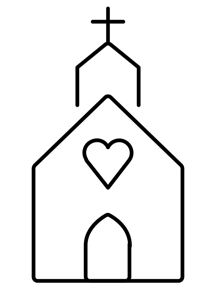 Desenho de Casamento para colorir e imprimir: número 11
