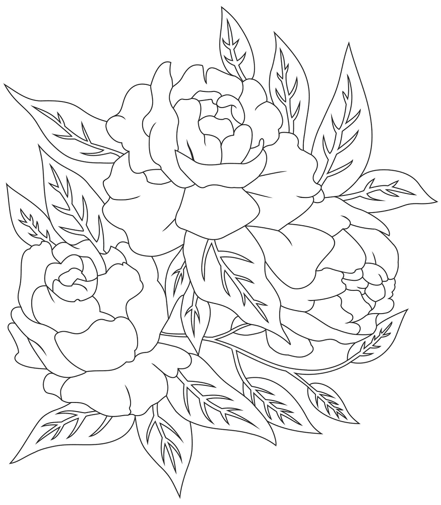 Desenho de Casamento para colorir