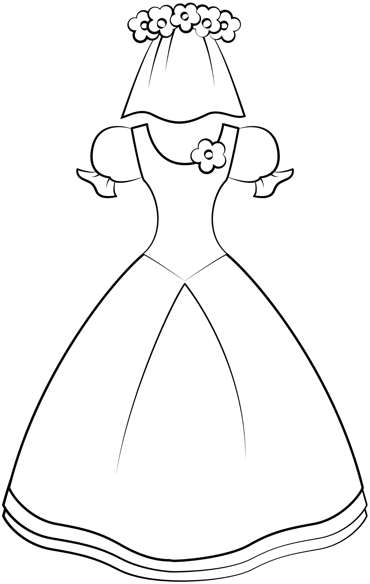 Desenho de Casamento para colorir