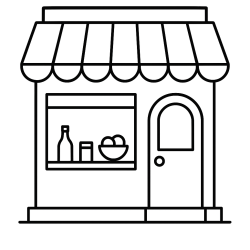 Desenho de Casas para colorir e imprimir: número 8