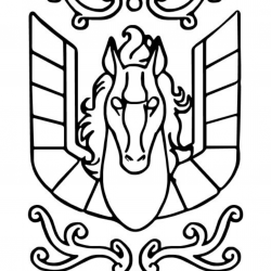 Desenho de Cavaleiros do Zodiaco para colorir e imprimir: número 17