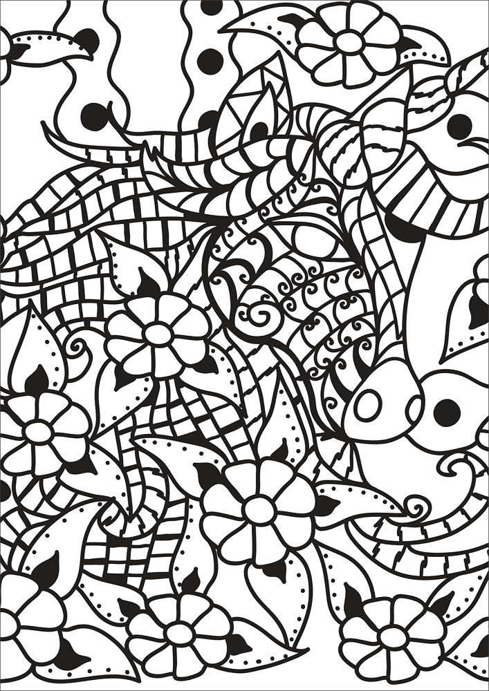 Desenho de Cavalos para colorir