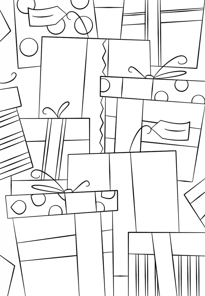 Desenho de Celebração para colorir e imprimir: número 18