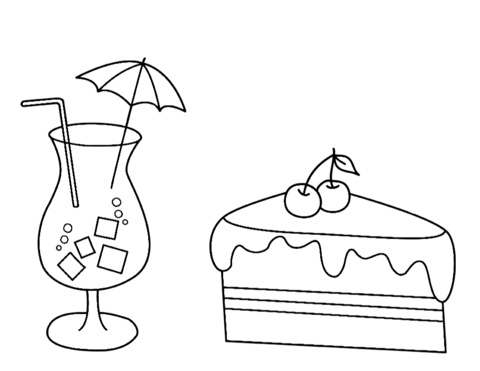 Desenho de Celebração para colorir e imprimir: número 27