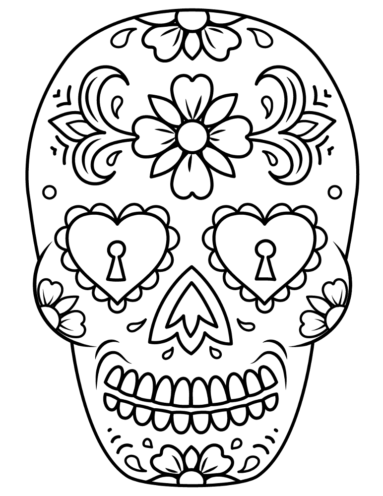 Desenho de Celebração para colorir e imprimir: número 45