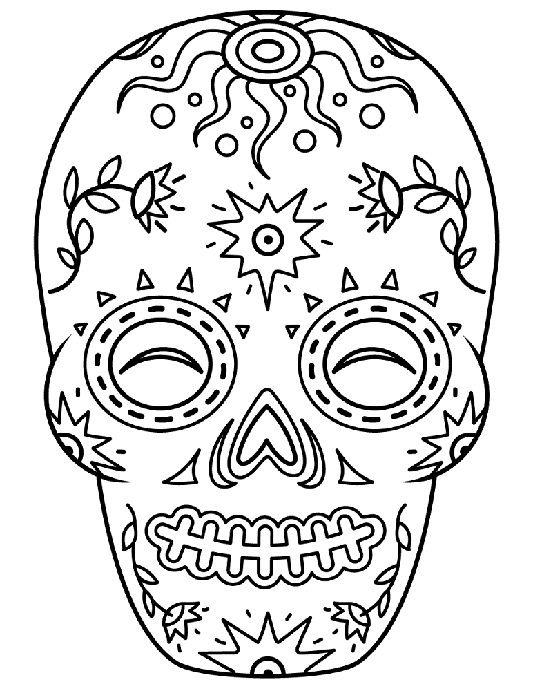 Desenho de Celebração para colorir e imprimir: número 47