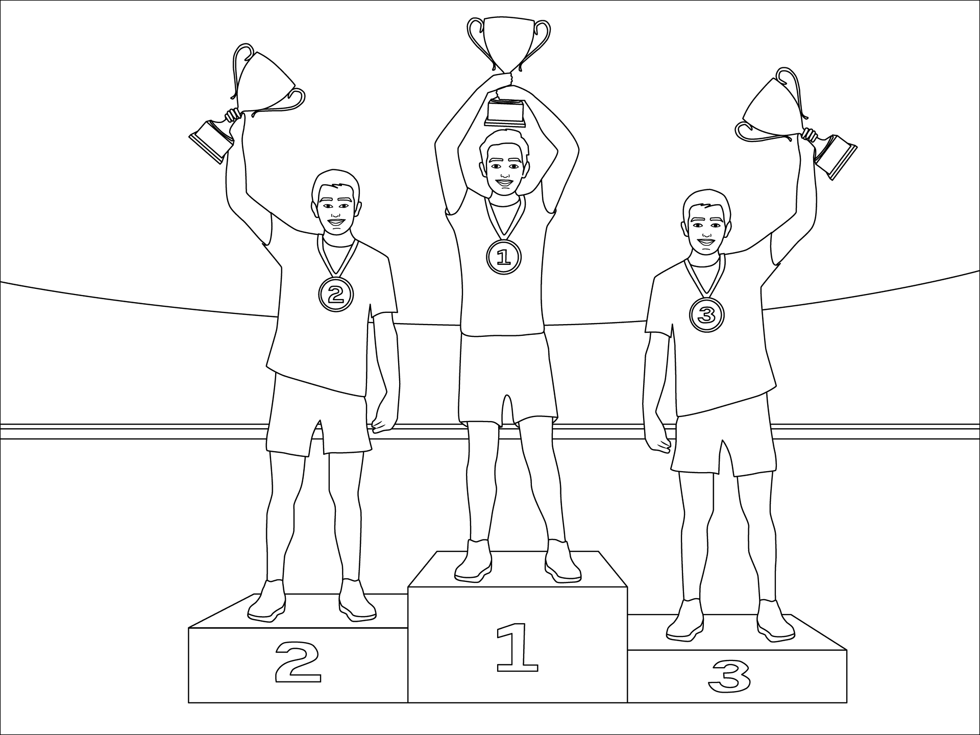 Desenho de Celebração para colorir