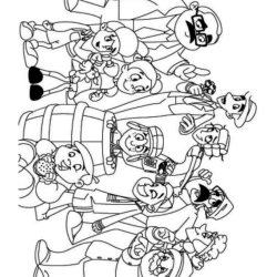 Desenho de Chaves para colorir e imprimir: número 16
