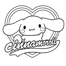 Desenho de Cinnamoroll para colorir e imprimir: número 12