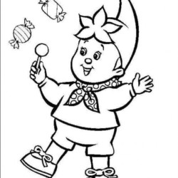 Desenho de Circo para colorir e imprimir: número 13