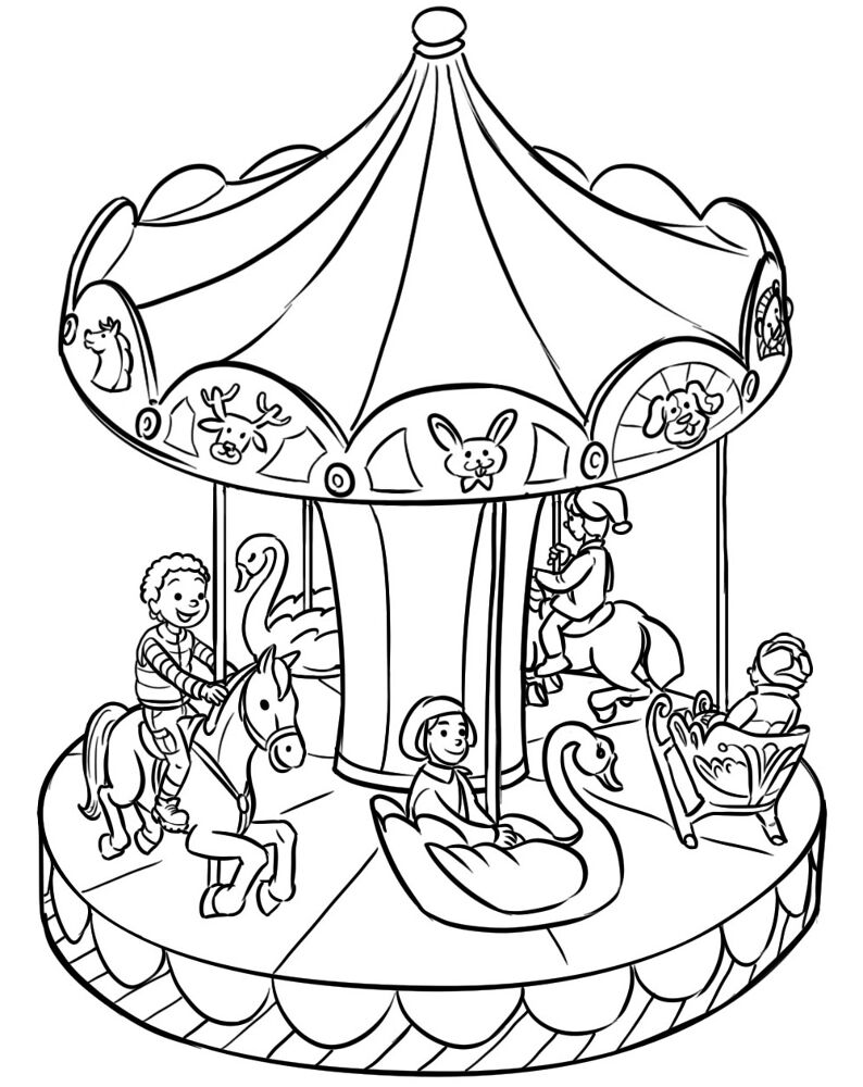 Desenho de Cisnes para colorir e imprimir: número 12
