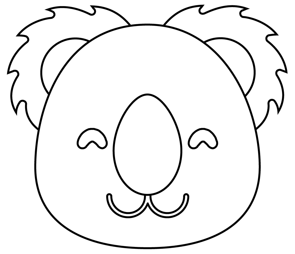 Desenho de Coalas para colorir e imprimir: número 7
